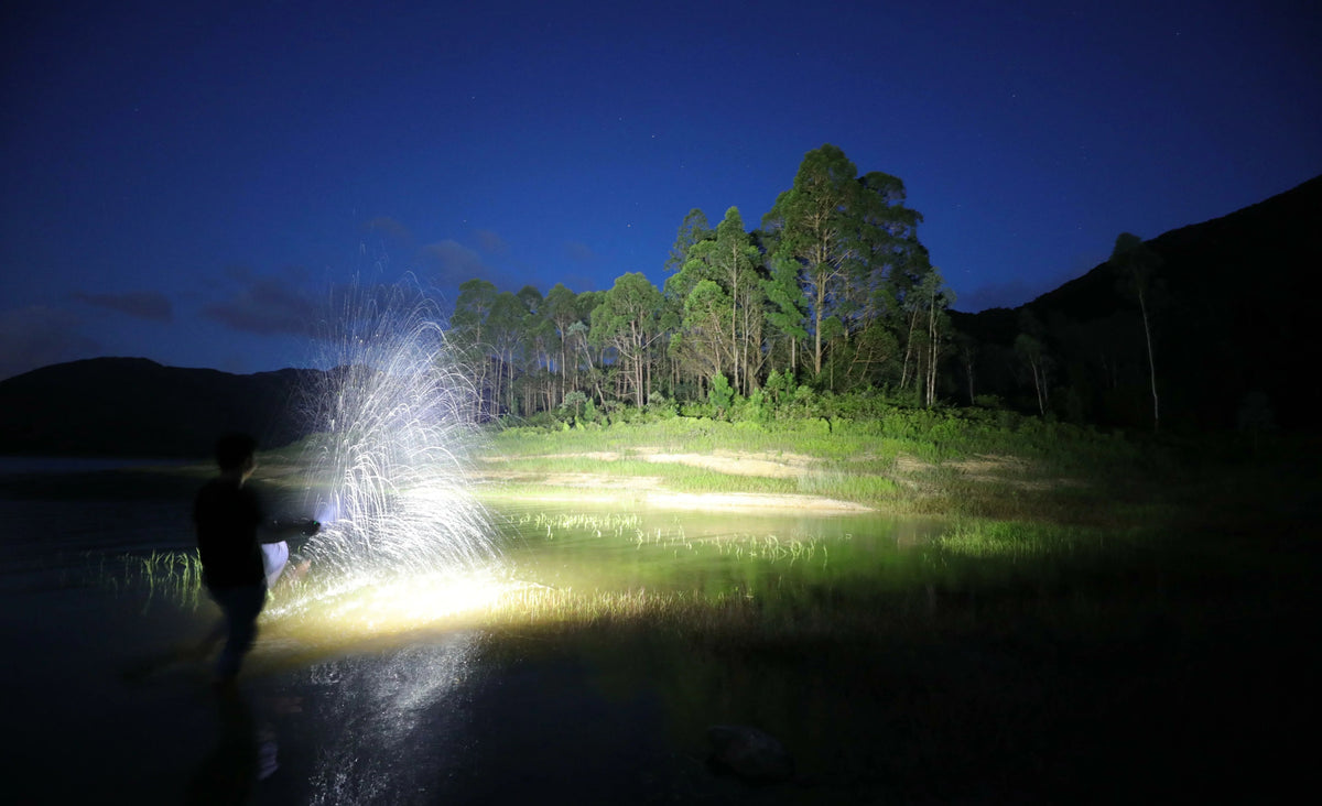 Bring a flashlight and unleash your inner exploring spirit outdoors