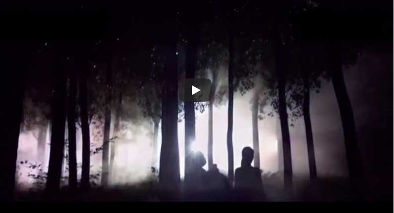 DX80 lights up the night sky! - IMALENT®