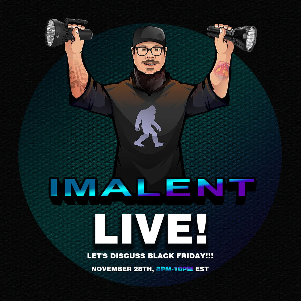 IMALENT Flashlight LIVE ! Let's discuss Black Friday!!! - IMALENT®