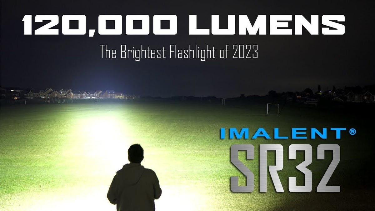 IMALENT SR32 120000 Lumens 2080 Meters 32x LEDs Searching Camping