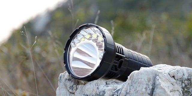 Power up your adventures with our LED flashlight - IMALENT®