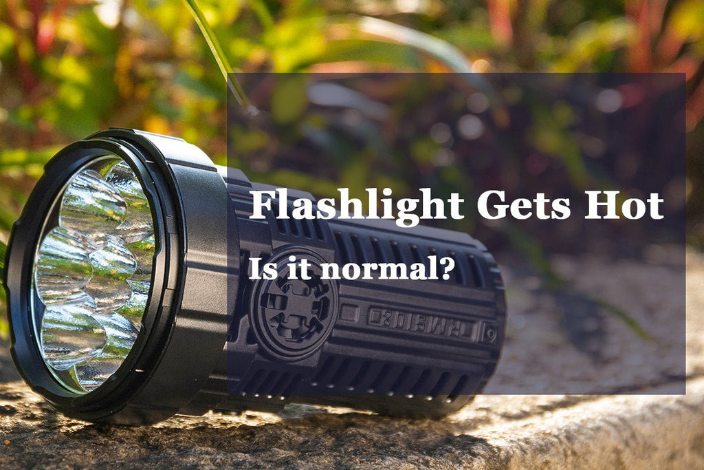 Why is my flashlight heating up? - IMALENT®