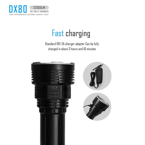 IMALENT DX80 32000lumens Flashlight