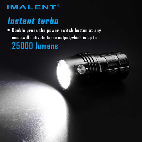 IMALENT MS06 25000 lumens flashlight