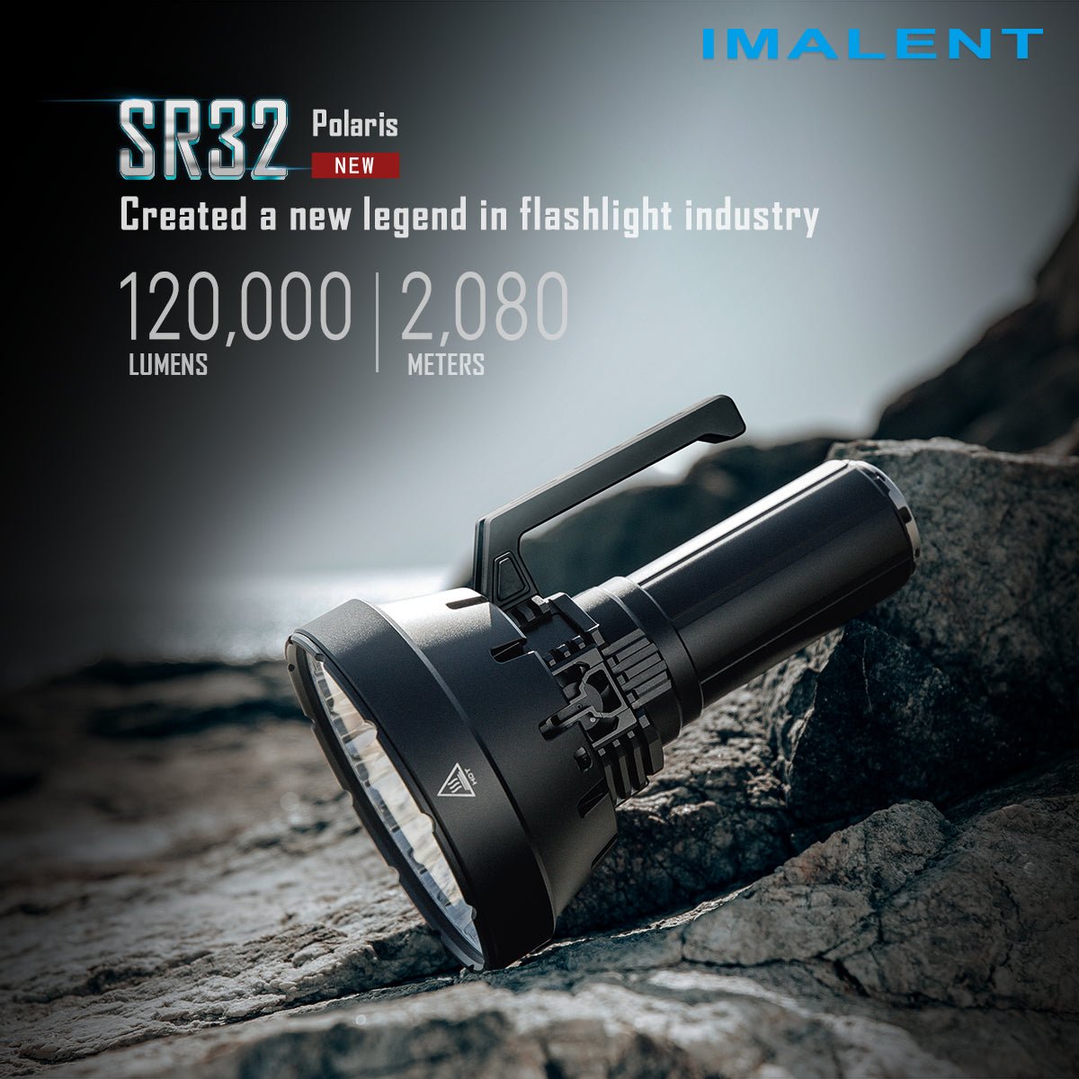 IMALENT SR32 Longest Throw Flashlight