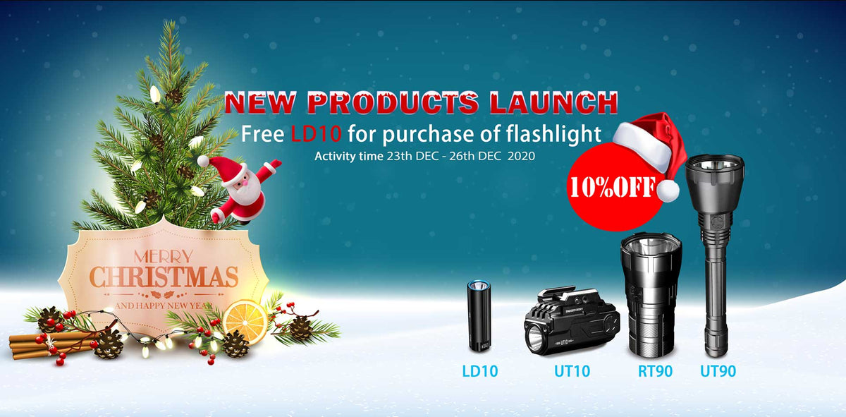 2020 IMALENT flashlight Christmas event
