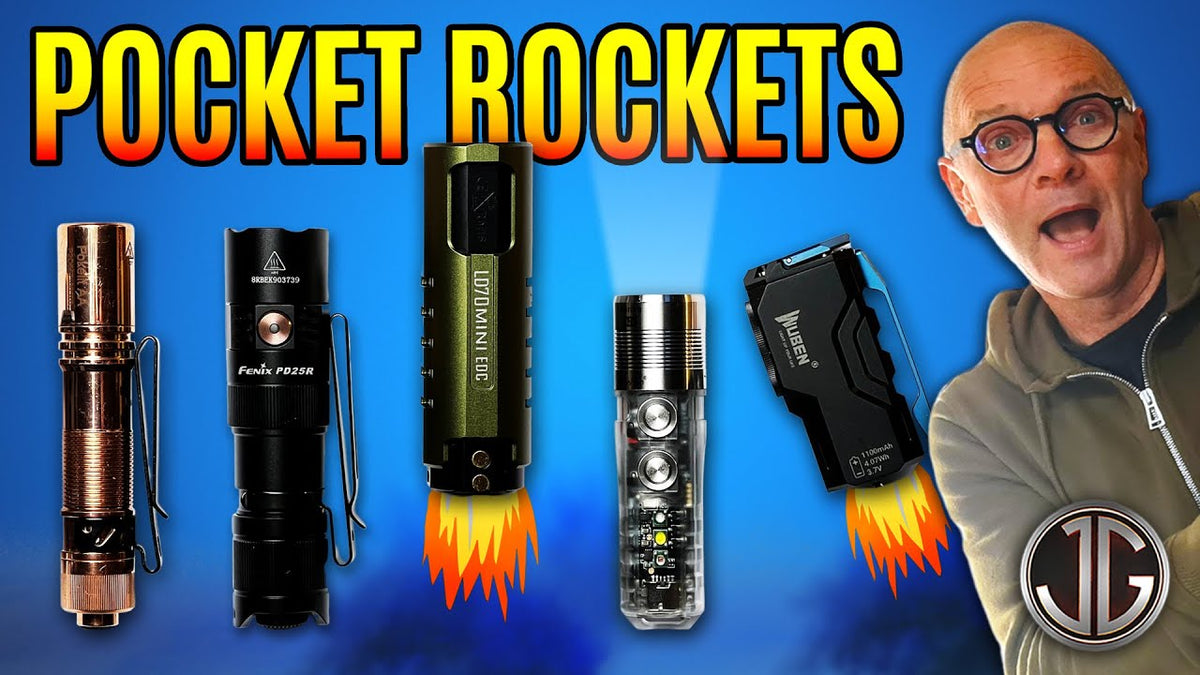 Are these THE BEST POCKET FLASHLIGHTS you can buy for Everyday Carry