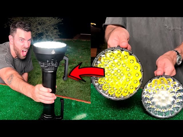 I tested the world's most powerful flashlight and it's incredible! - IMALENT®