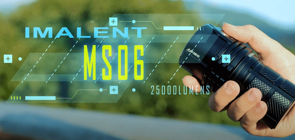 MS06 flashlight outdoor patrol video - IMALENT®