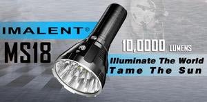 The Brightest Flashlight vs The Blackest Material - IMALENT®