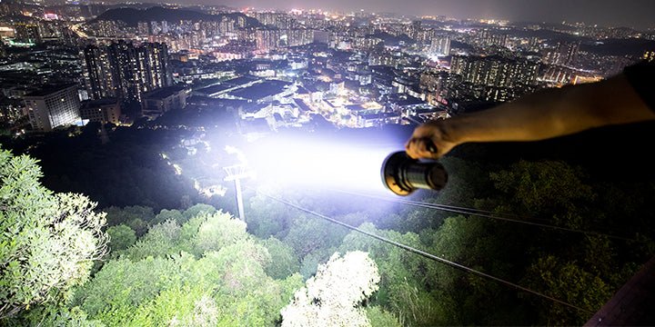 The IMALENT SR16 is one of the best Longest Throw Flashlight - IMALENT®