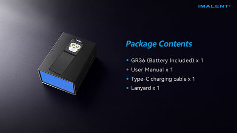 IMALENT GR36 new peak clip flashlight - IMALENT®