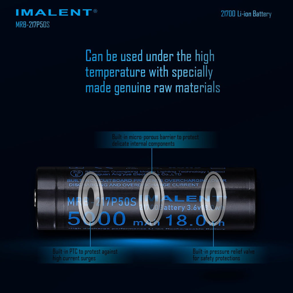 MRB-217P50S Li-ion Battery - IMALENT®
