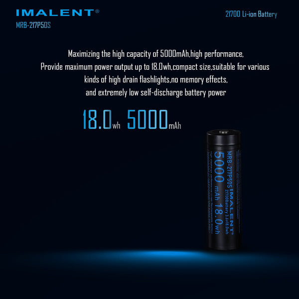 MRB-217P50S Li-ion Battery - IMALENT®