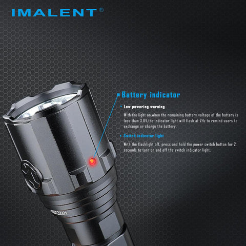 IMALENT R30C 9000 lumens flashlight