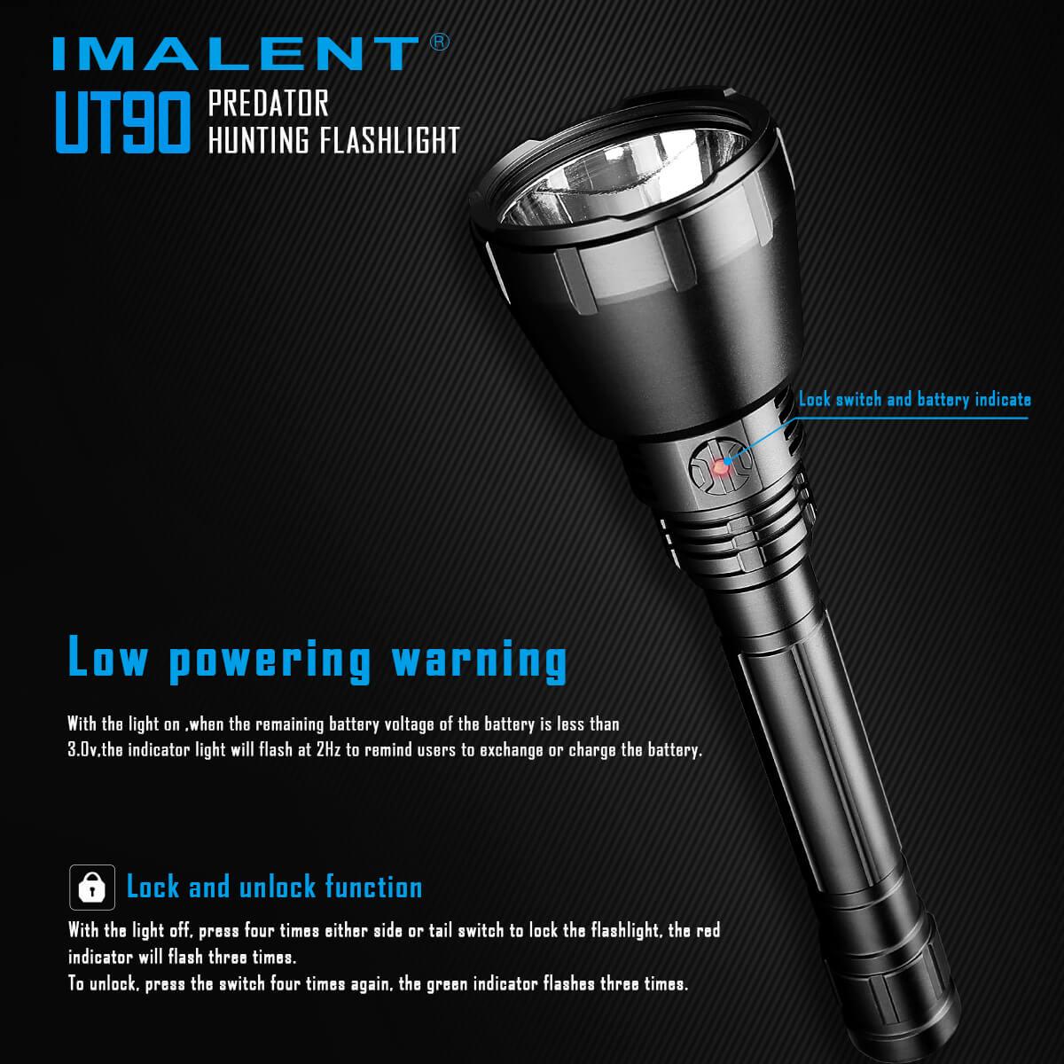 IMALENT UT90 Predator FLASHLIGHT