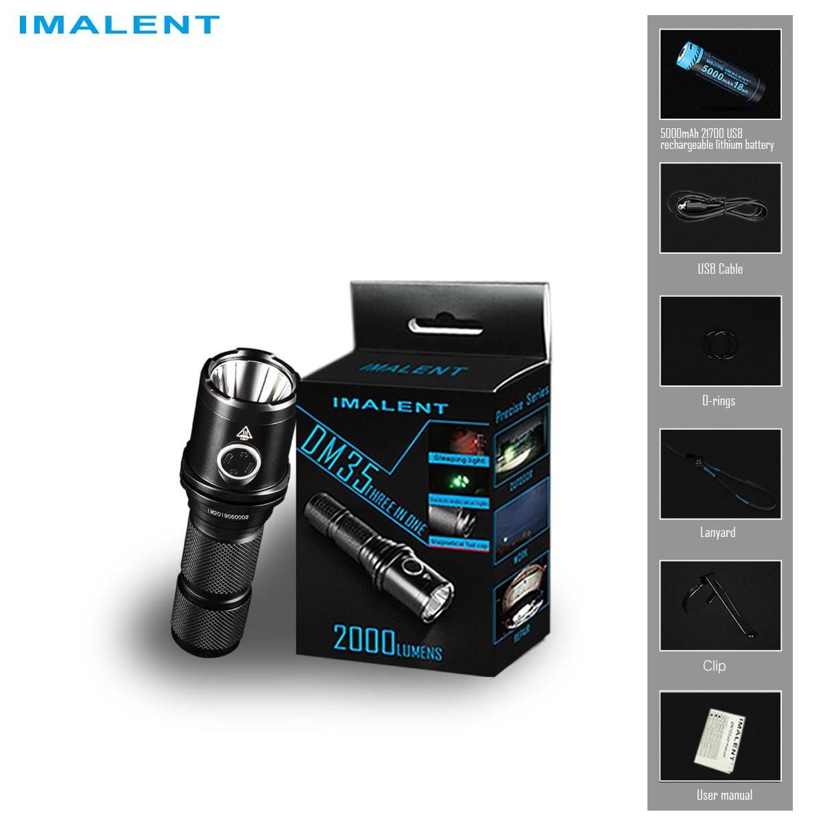 IMALNET DM35 2000 lumens flashlight