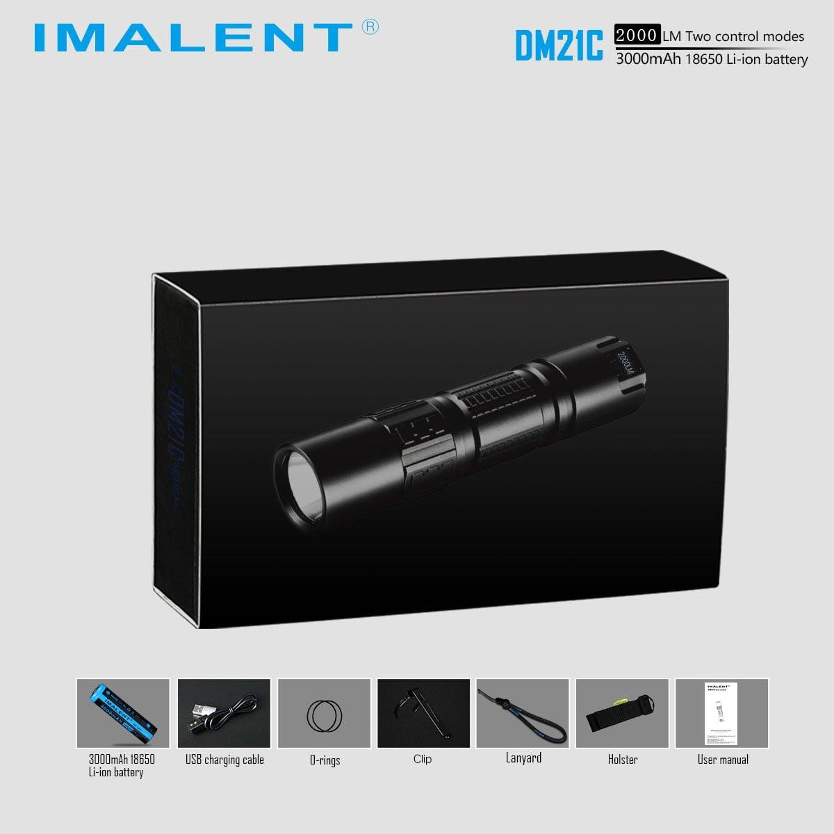 imalentstore,DM21C TACTICAL FLASHLIGHT,imalentstore,D-series Flashlights