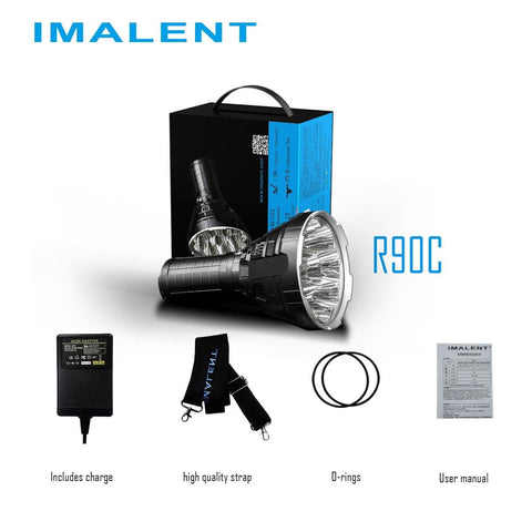 IMALENT R90C 20000 lumens Flashlight
