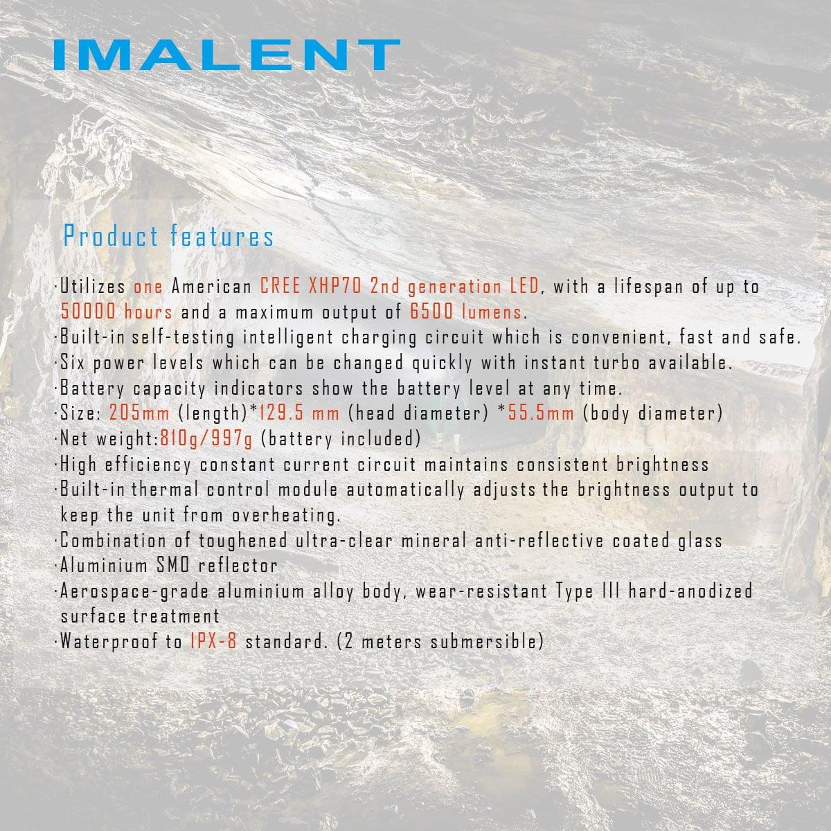 imalentstore - R70C  LED Flashlight - imalentstore - R-Series Flashlights