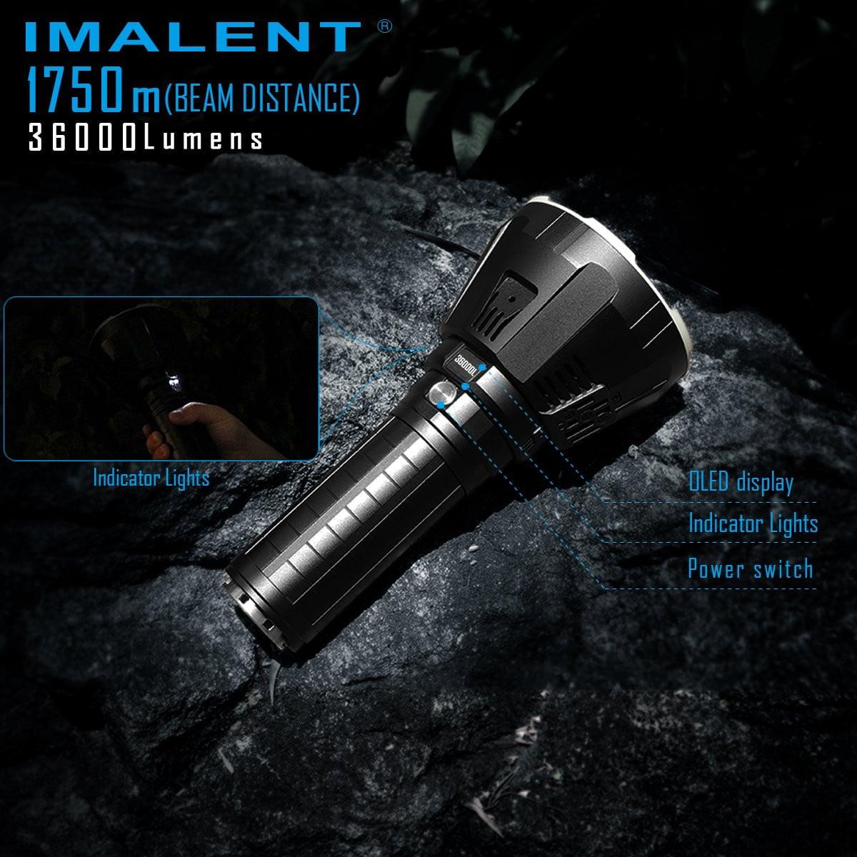 IMALENT R90TS 36000 lumens flashlight