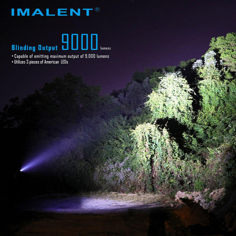 IMALENT R30C 9000 lumens flashlight