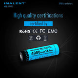 MRB-217P40S High-Capacity 21700 Battery - 4000mAh