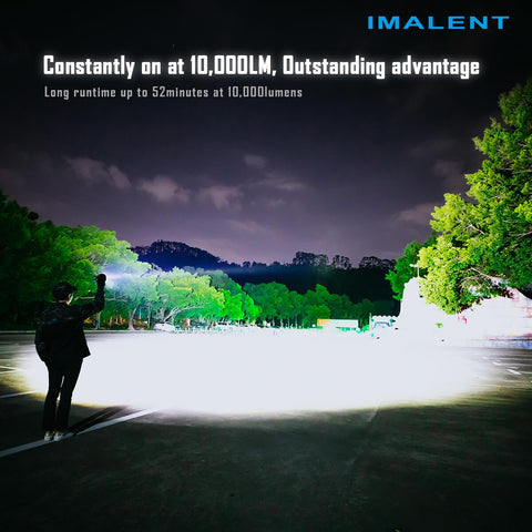 IMALENT MR90 50000 lumen flashlight