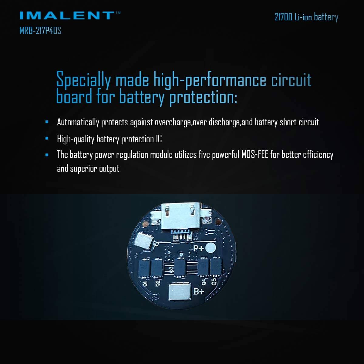 MRB-217P40S High-Capacity 21700 Battery - 4000mAh