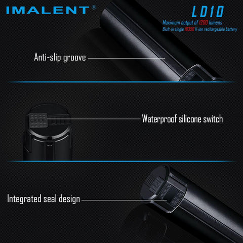 imalentstore,LD10 LED  FLASHLIGHT,imalentstore,D-series Flashlights