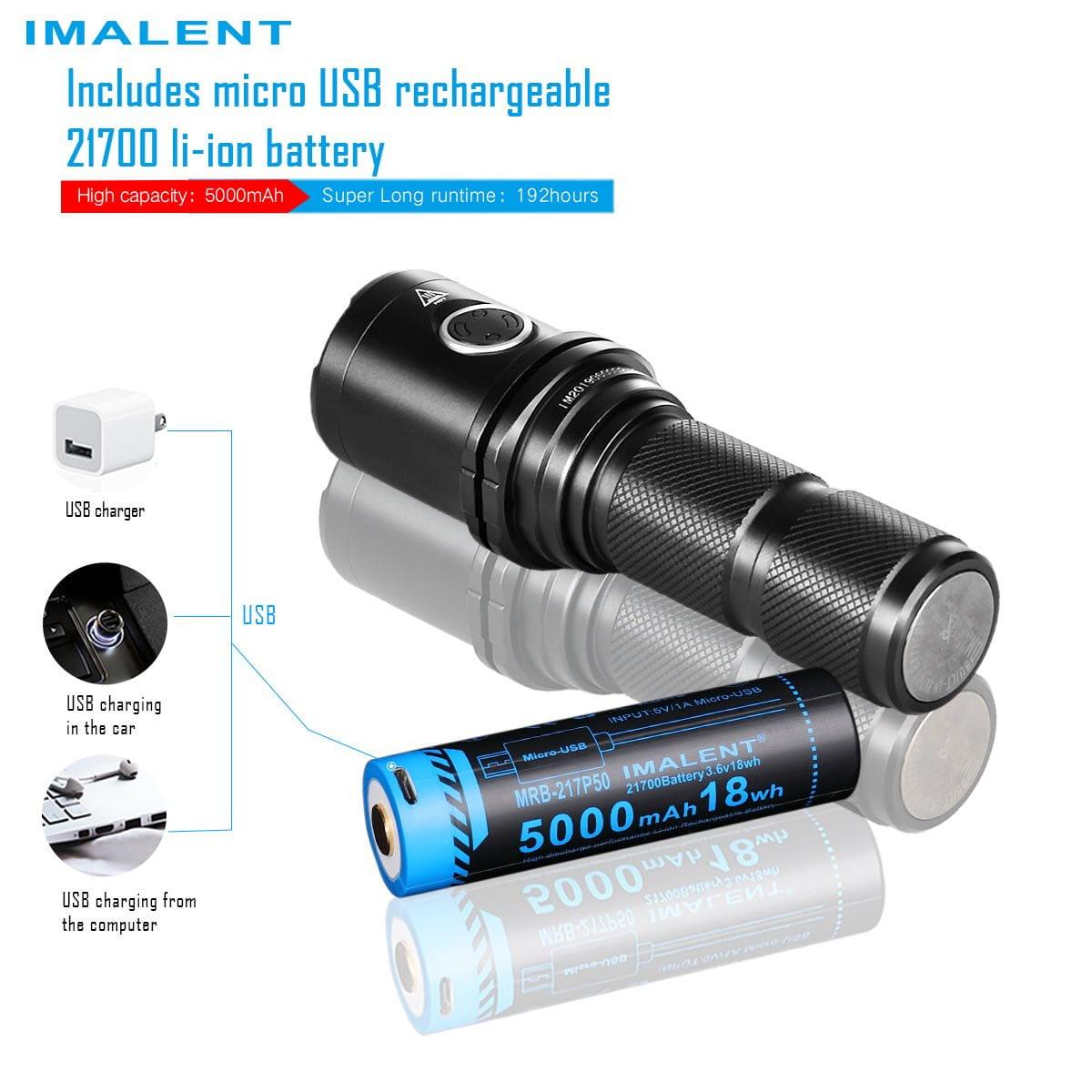 IMALNET DM35 2000 lumens flashlight