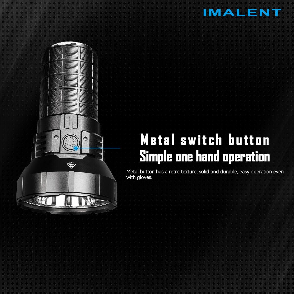 IMALENT MR90 50000 lumen flashlight