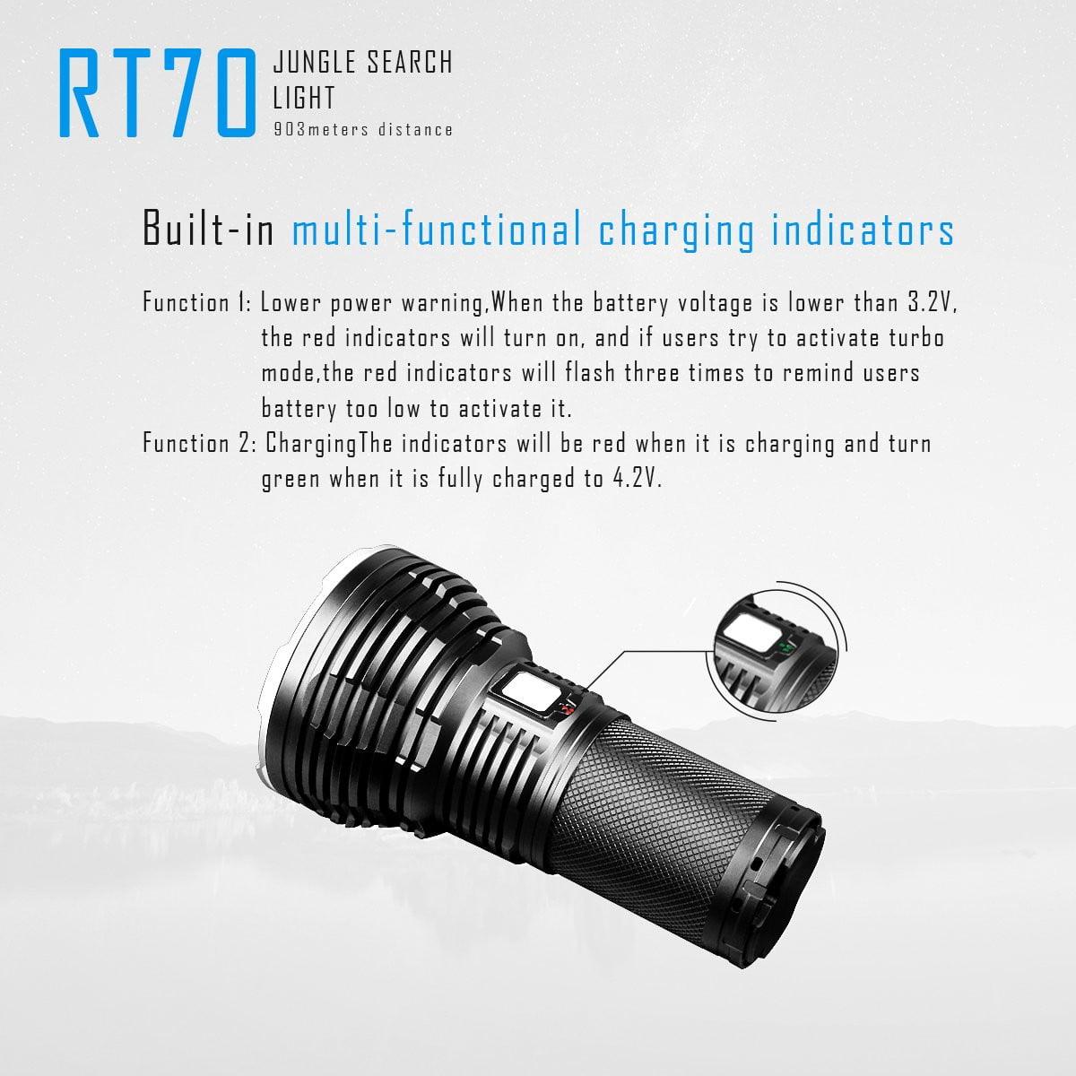 imalentstore - RT70 LED Flashlight - imalentstore - R-Series Flashlights