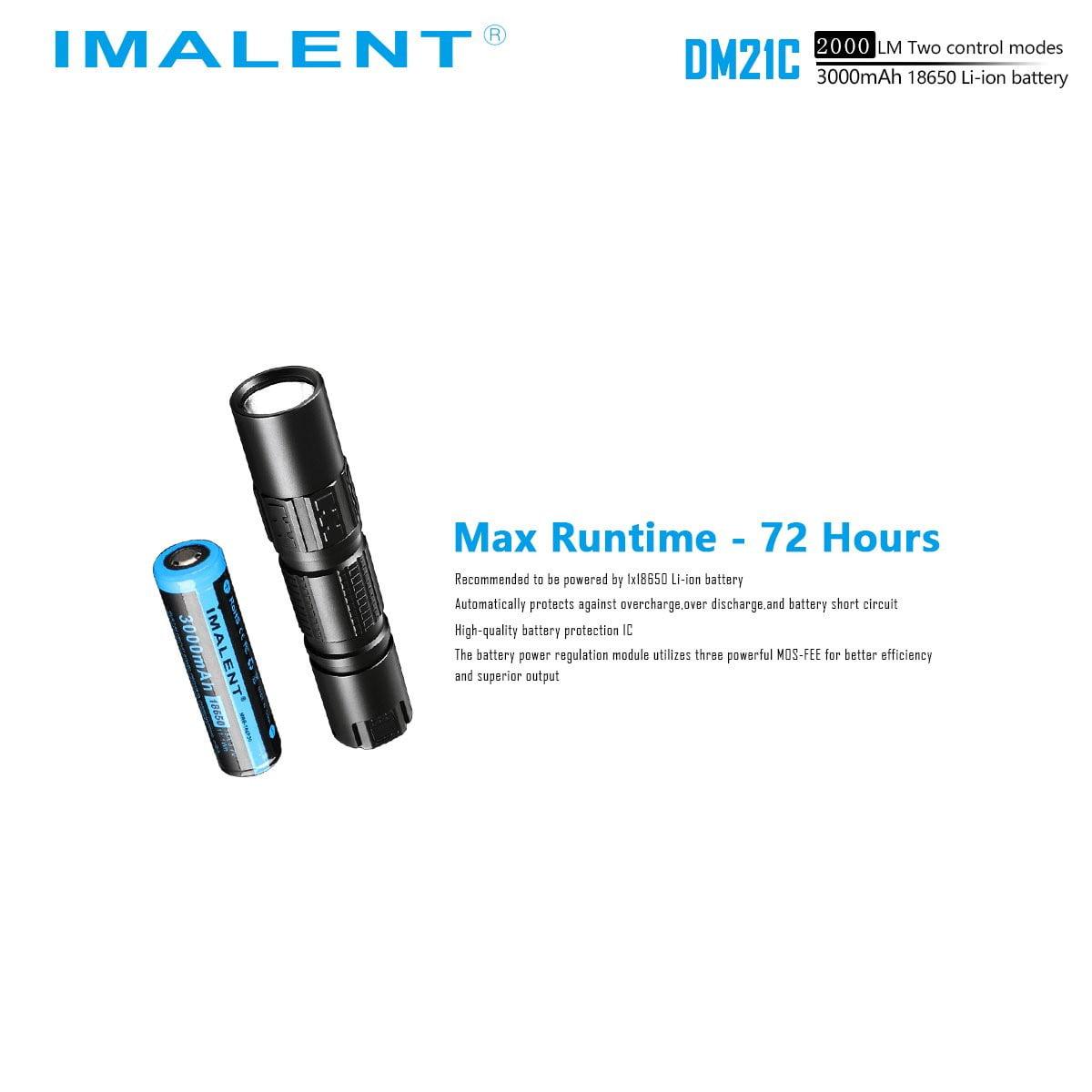 imalentstore,DM21C TACTICAL FLASHLIGHT,imalentstore,D-series Flashlights