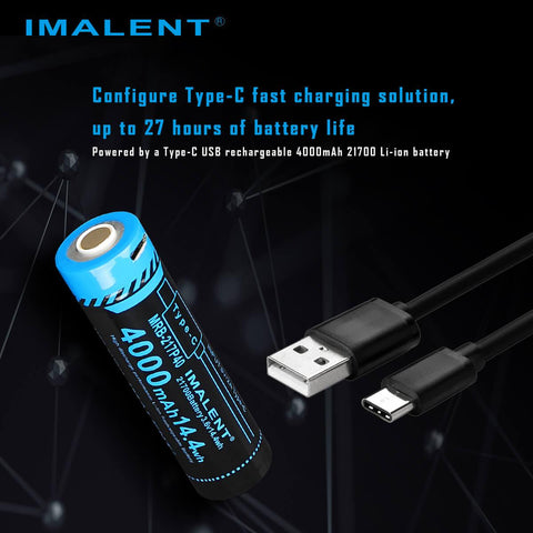 IMALENT R30C 9000 lumens flashlight