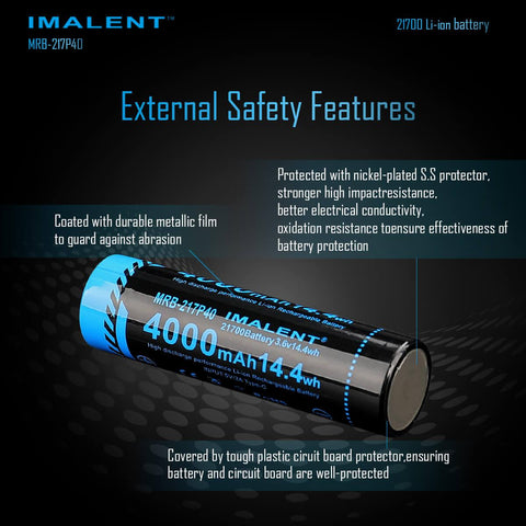 MRB-217P40 4000mAh USB rechargeable Li-ion battery