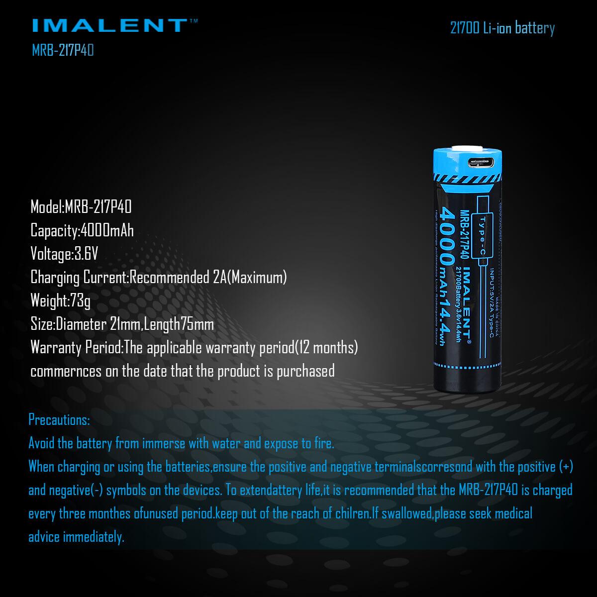 IMALENT BL70 Powerful EDC flashlight