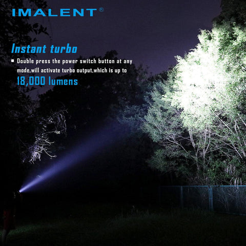 IMALENT R60C 18000 lumens flashlight