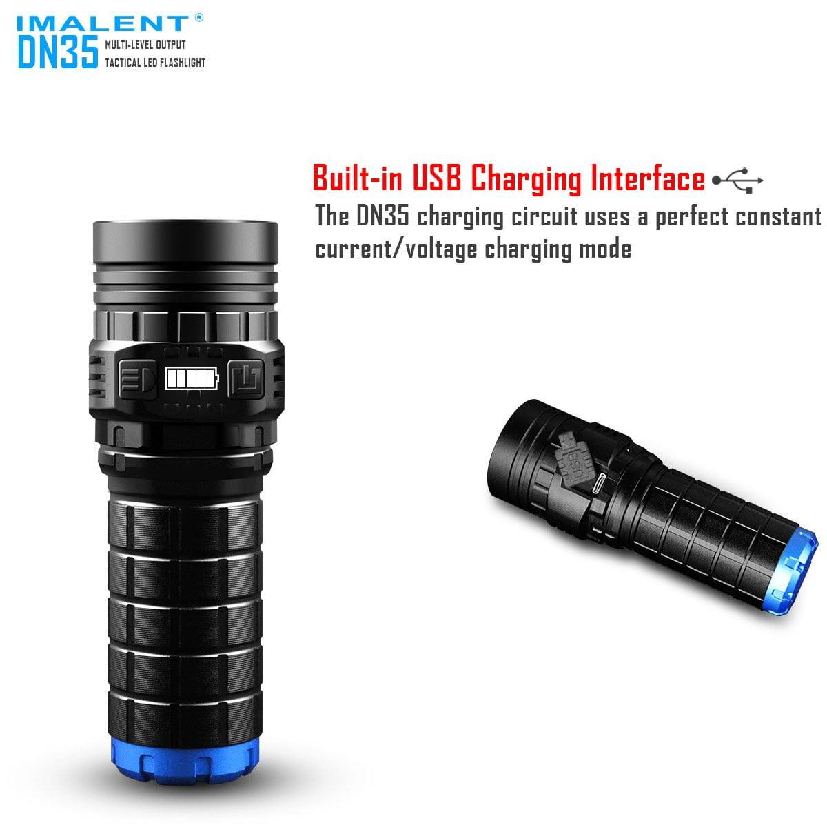 imalentstore - DN35 LED Flashlight - imalentstore - D-series Flashlights