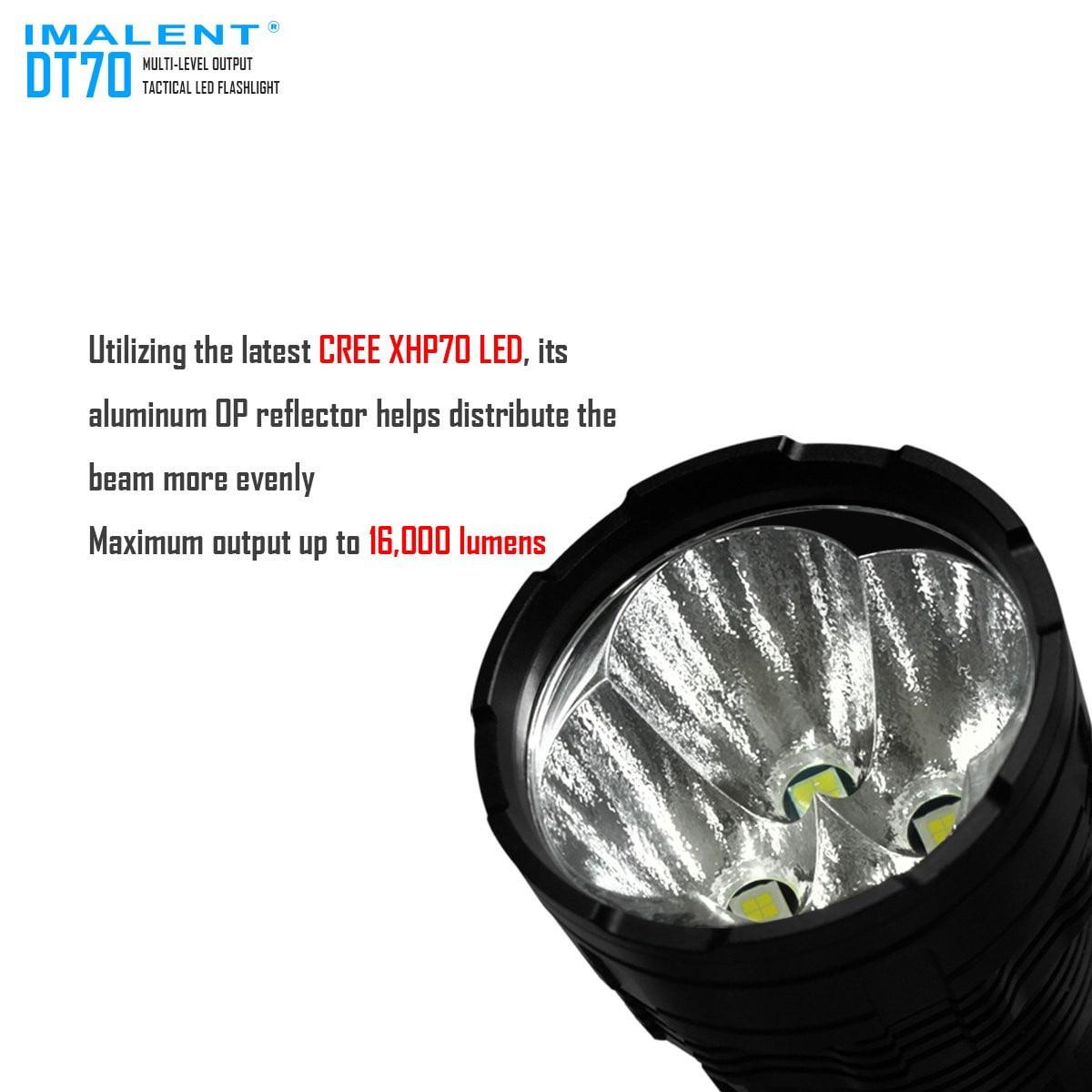 imalentstore - DT70 LED  Flashlight - imalentstore - D-series Flashlights