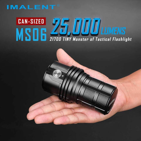 IMALENT MS06 25000 lumens flashlight