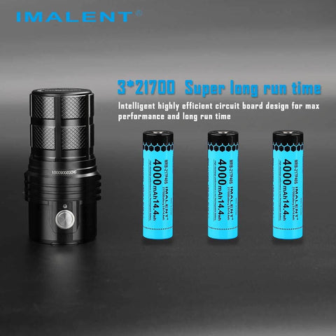 IMALENT MS06 25000 lumens flashlight