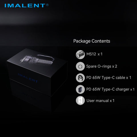 IMALENT MS12 LED Flashlight - IMALENT®