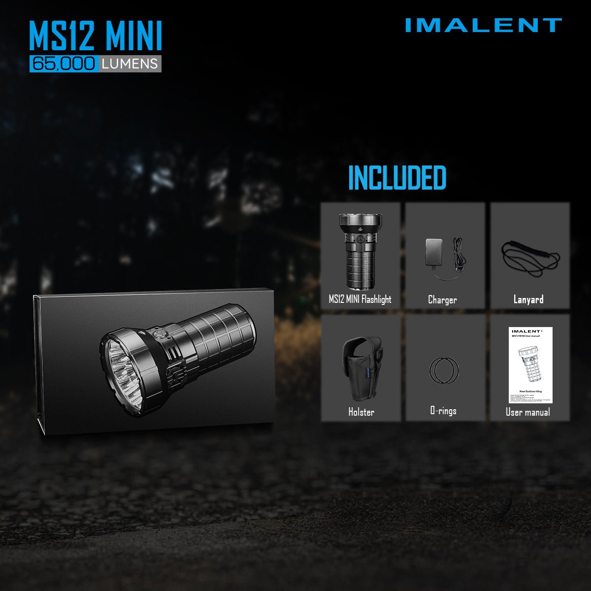 IMALENT MS12 MINI Powerful Flashlight - IMALENT®