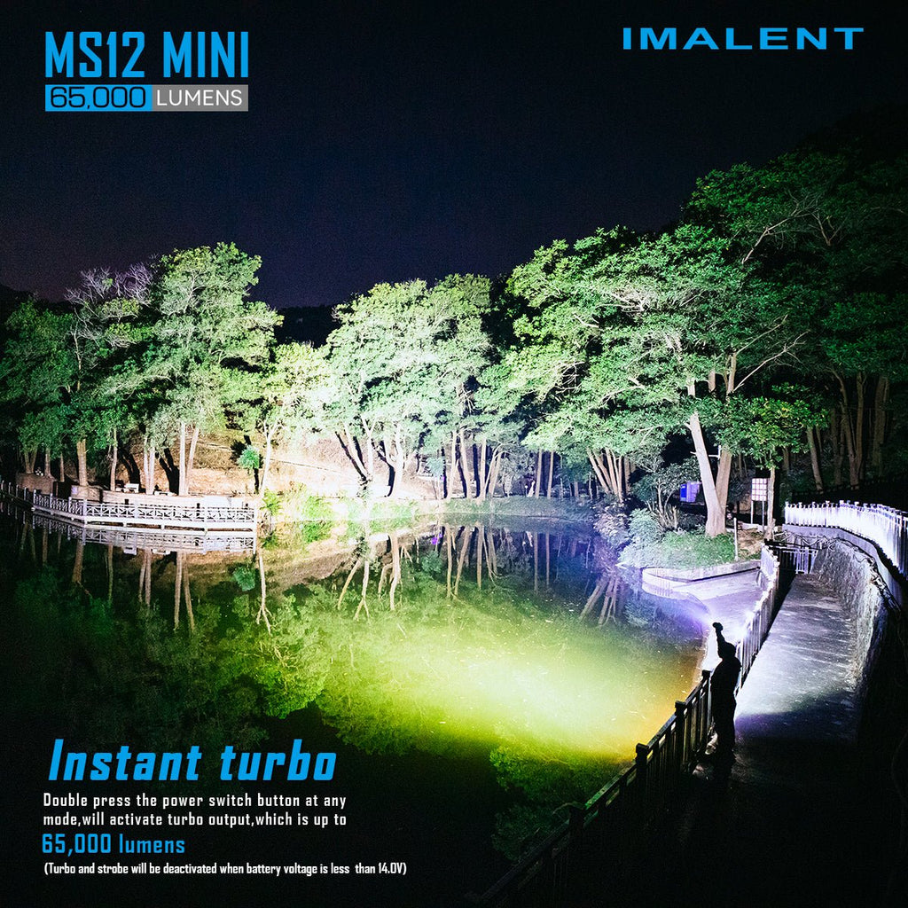 【セール】IMALENT MS12mini ウォーム（暖光） 【新品】 IMALENT MS12 MINI Powerful Flashlight - IMALENT®