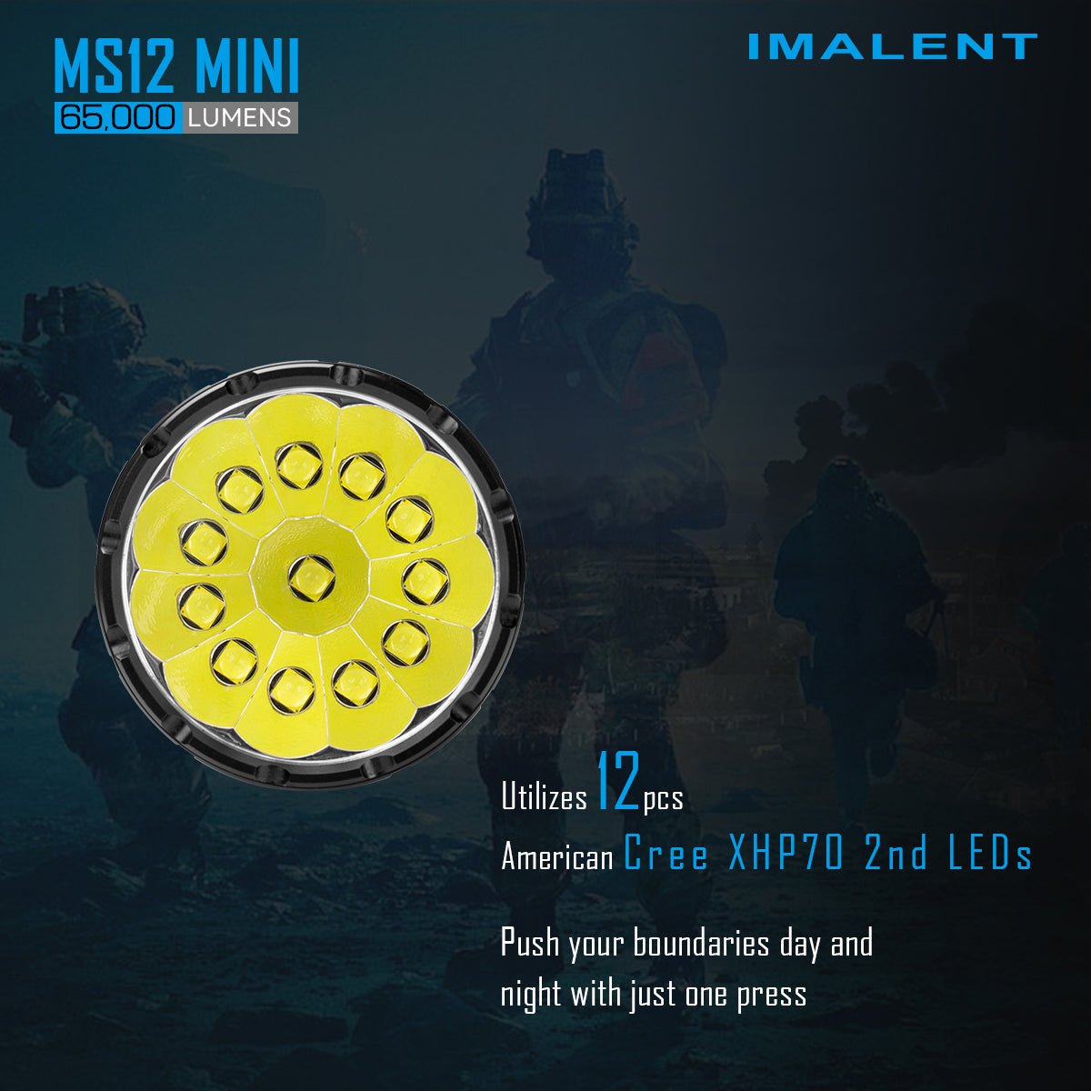 IMALENT MS12 MINI Powerful Flashlight - IMALENT®