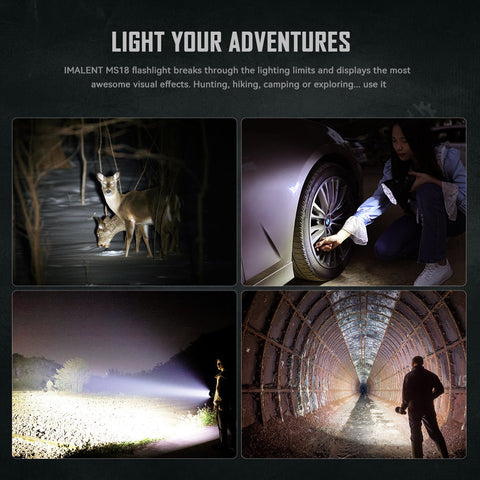 IMALENT MS18 high lumen flashlight