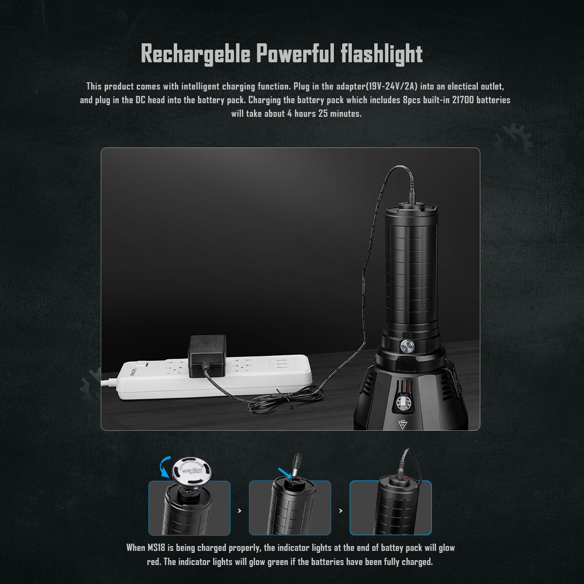 IMALENT MS18 high lumen flashlight - IMALENT®