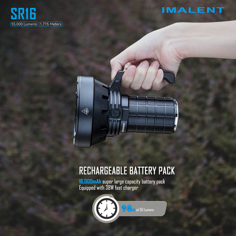 IMALENT SR16 55000 lumen flashlight - IMALENT®