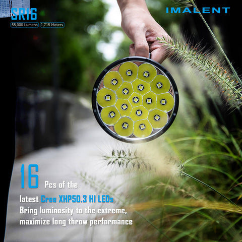 IMALENT SR16 55000 lumen flashlight - IMALENT®